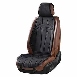 Накидки для сидінь Алькантара Elegant ANCONA Чорні Повний Комплект (700 816)