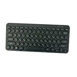 Бездротова клавіатура та мишка маленька чорна Multimedia Keyboard Wireless 2.4GHz - мініатюра 6
