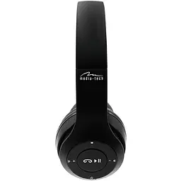 Гарнітура Media-Tech EPSILION BT MT3591 FM/ MP3, Bluetooth+3,5мм, Black - мініатюра 7