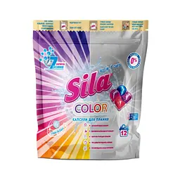 Капсули для прання Sila Color 12 шт. (4823107605994)