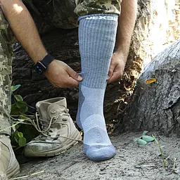 Шкарпетки DexShell Terrain Walking водонепроникні S сірі - мініатюра 9