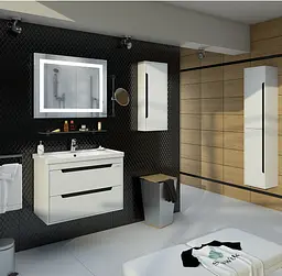Дзеркало Sanwerk Лава "Квадра" 90x65 ZL0000162 - мініатюра 2