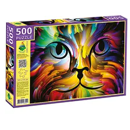 Пазл класичний Котя 83491 плотний картон 500 елементів