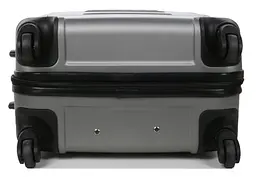 Валіза середня M Madisson Snowball 32303 пластикова 70л Срібна