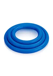 Ерекційне кільце CalExotics Tri-Rings 3 шт синій - мініатюра 4