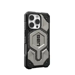 Чохол-накладка Urban Armor Gear Magsafe для Apple iPhone 16 Pro Monarch Pro Titanium (114456113636) - мініатюра 2