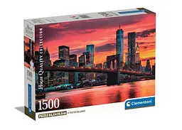 Пазл Clementoni High Quality Collection: Іст-Рівер у сутінках, Нью-Йорк, США (High Quality Collection - East River At Dusk Puzzle - 1500 pcs.), 1500 ел. (31712)