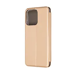 Чехол-книжка для TECNO Spark 40C 4G, G-Case, золотой, кожаный чехол-книга из экокожи (PU) и TPU, с магнитом, с подставкой и вместительным кардхолдером, противоударный, защита всего корпуса, ArmorStandart (ARM89029) - мініатюра 2