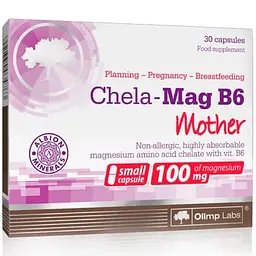 Амінокислота Olimp Chela-Mag B6 Mama, 30 капсул vit0004047