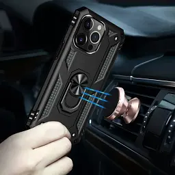Панель BeCover Military для Apple iPhone 13 Pro Black (707104) - мініатюра 5