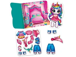 Гра з липучками VLADI TOYS "Єдиноріжка" VT1320-01 - мініатюра 3