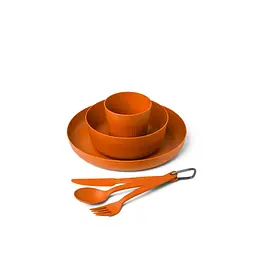 Набір посуду Sea to Summit Camp Dinnerware Set w/ Mesh Sack [6 Piece] Помаранчевий