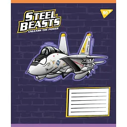 Набір зошитів Yes Steel Beasts А5, 12 аркушів 25 шт. (767709) - мініатюра 5