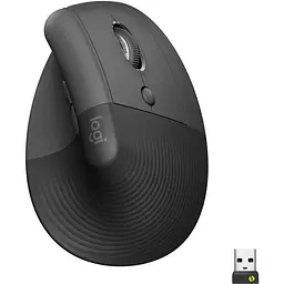 Вертикальна бездротова миша Logitech WRL VERTICAL BLACK Right 910-006494