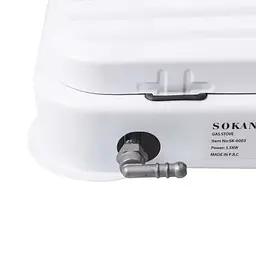 Настільна газова плита Sokany SК-6003W біла - мініатюра 3