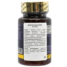 Диетическая добавка Apnas Natural Мелатонин 60 таблеток (1999580) - миниатюра 3