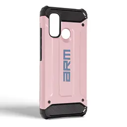 Чехол для Xiaomi Redmi 12C, Panzer, розовый, противоударный, бронированный, милитари, панель-накладка, защита всего корпуса, защита дисплея и камеры, термополиуретан (TPU) + поликарбонат (PC), ArmorStandart (ARM71473) - мініатюра 2