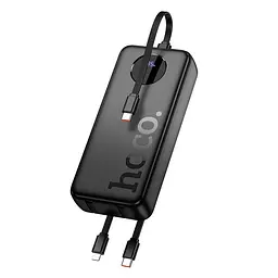 Зовнішній акумулятор Hoco J132A з кабелями 3 вбудованими 20000 mAh 22.5W