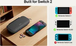 Чохол Belkin із акумулятором 10000mAh для Nintendo Switch 2 Charcoal - мініатюра 13