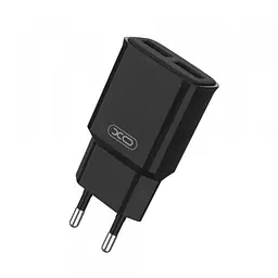 Зарядний пристрій XO L92C на 2 Usb порти універсальний 2.4 ампера адаптер живлення