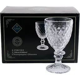 Набір з 6 скляних келехів Ristal 230 мл (00816LX)