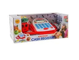 Касовий апарат 6300, калькулятор, сканер, звук, світло, продукти, монети, в коробці (6966576051843) - мініатюра 2