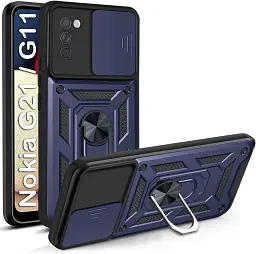 Панель BeCover Military для Nokia G21 / G11 Blue (709106) - мініатюра 2