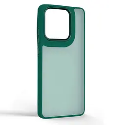 Противоударный чехол для Motorola G86 Power 5G/G86 5G, Frame, зеленый, панель-накладка, термополиуретан TPU + поликарбонат PC, защита всего корпуса, защита кнопок и камеры, устойчив к деформациям, ArmorStandart (ARM87562) - мініатюра 2