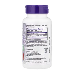Вітамін B12 5000 мкг Natrol (Vitamin B-12) - 100 таблеток - мініатюра 2