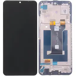 Дисплей ZTE Nubia Neo /V50 Design 5G чорний, оригінал PRC, з рамкою