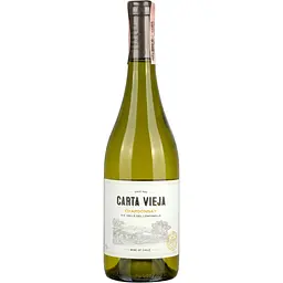 Вино Carta Vieja Chardonnay белое сухое 0.75 л