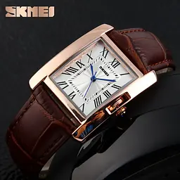 Жіночий годинник Skmei 1085 Spring (Коричневий) - мініатюра 4