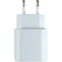 Комплект зарядного пристрою Samsung 1Type-C PD25W Type-C to Type-C 1:1 White - мініатюра 2