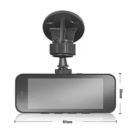 Автомобільний відеореєстратор 701 LCD екран 3.19" 1080P Full HD 2 камери Parking Monitor - мініатюра 7