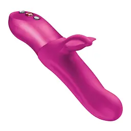 Пульсатор з вібрацією кліторального відростка Fun Factory BI STRONIC FUSION Magenta, 2 мотори - мініатюра 5