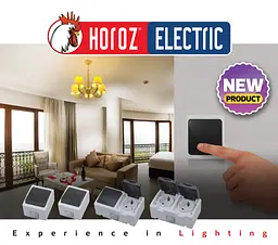 Розетка Horoz Electric Atom, одинарна, накладна із заземленням, з кришкою, чорно-сіра - мініатюра 3