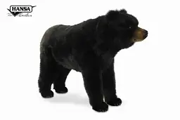 М'яка іграшка Hansa Чорний ведмідь Hansa, серія Animal Seat, 87 см