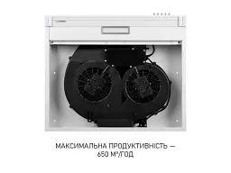 Витяжка пласка Minola HPL 633 WH - мініатюра 4