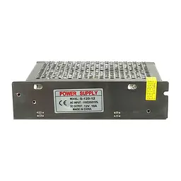 Блок живлення S-120-12 у перфорованому корпусі 12V/10A - мініатюра 2