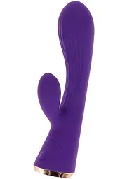 Вібратор-кролик ToyJoy Iris, 17.5 см (фіолетовий) - мініатюра 7