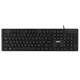 Клавіатура мембранна OKW020, 104key ,USB-A, EN/UKR/RU,чорний Acer teh0013901 - мініатюра 2