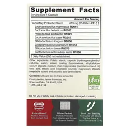 Пробіотики і пребіотики Jarrow Formulas Jarro-Dophilus EPS 25 Billion, 60 вегакапсул - мініатюра 2