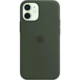 Чохол Silicone Case with MagSafe для Apple iPhone 12/12 Pro Cyprus Green ААА [77781] - мініатюра 3