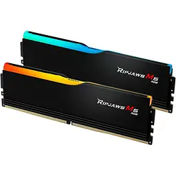 Модуль пам'яті G.Skill DDR5 32GB (2x16) Ripjaws M5 6000Mhz RGB Black XMP 3.0 (F5-6000J3238F16GX2-RM5RK) - мініатюра 2