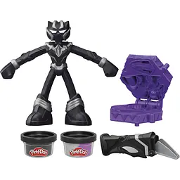 Уцінка. Набір для творчості з масою для ліплення  Hasbro Play-Doh Marvel Black Panther Cutting Claws (F9829_G0055) 
