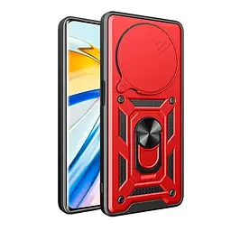 Чохол Ummi Camshield Serge Ring для Xiaomi Redmi Note 14 Pro 5G / Poco X7 Червоний / Red - мініатюра 3