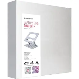 Підставка для ноутбука ArmorStandart Comfort+ H32 Aluminum Silver (ARM77741) [151262] - мініатюра 2