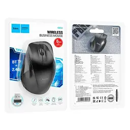 Бездротова миша Hoco GM24 Mystic Six-Button Dual-Mode Business Wireless Mouse Black - мініатюра 2