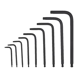 Набір ключів Г-образних Torx Compact MILWAUKEE, (T8/T9/T10/T15/T20/T25/T27/T30/T40) (9шт) , пластиковий холдер - мініатюра 3