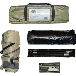 Туристичний намет чотиримісний Time Eco Travel Plus-4 (4000810001880) - мініатюра 2